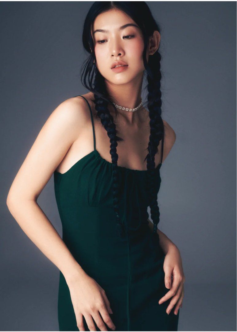 iggy green dress Marchesi Maxi Dress Green