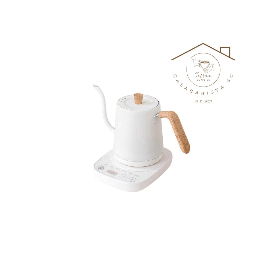 Electric gooseneck kettle sale with variable temperature control