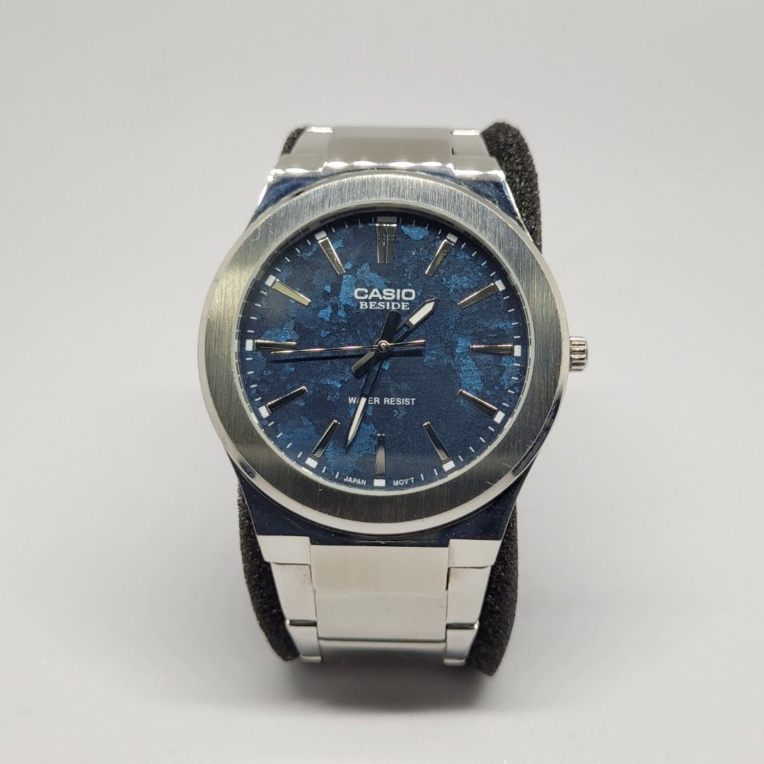 Very Rare Casio Beside BEM SL100D 2ADF Men s Fashion Watches