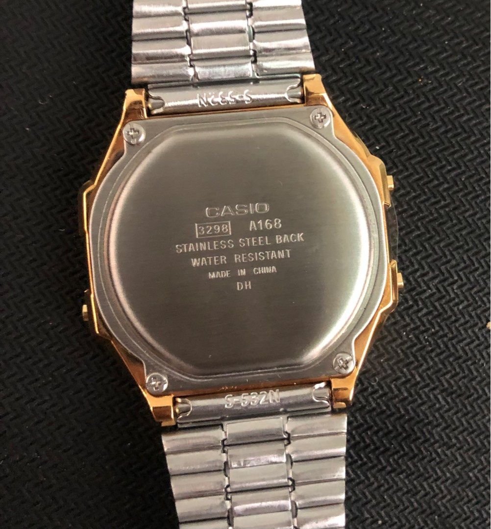 Casio Classic Gold Steel A168WG 9WDF