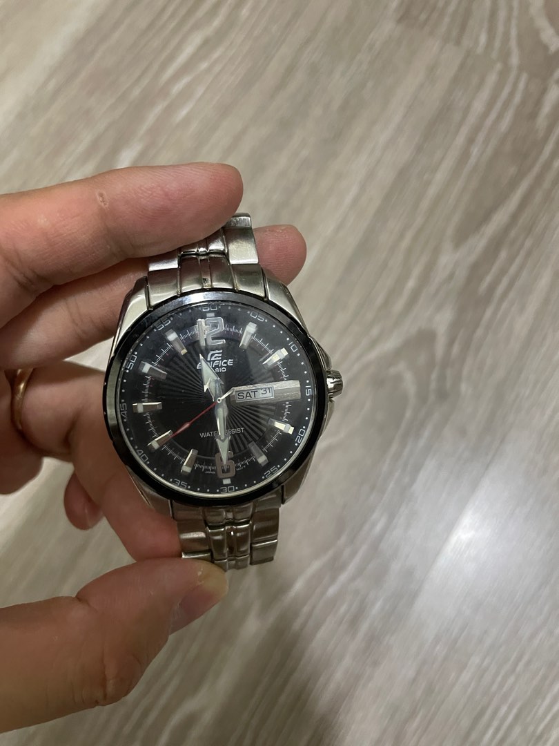 Casio Edifice EF 131 Men s Fashion Watches Accessories Watches on Carousell