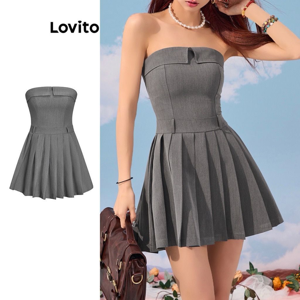 Casual outlet pleated dress