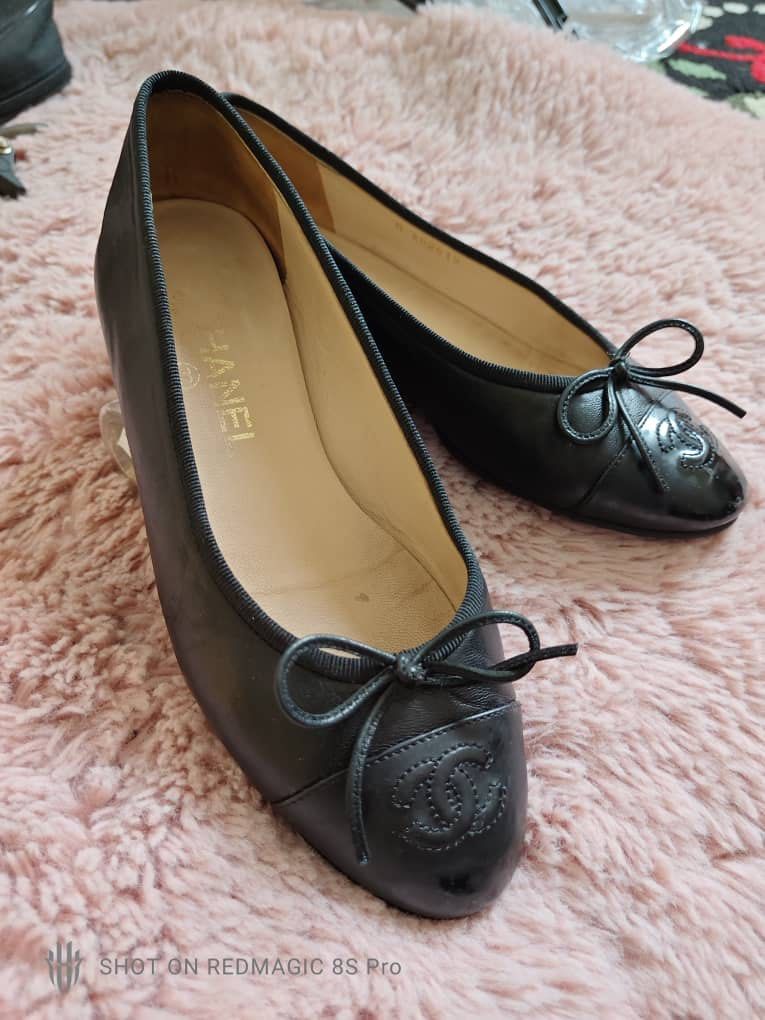 Chanel ballerina shoes on sale