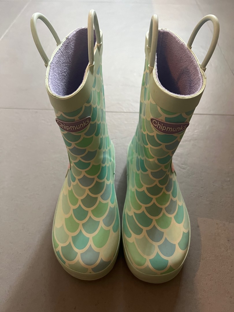 Mermaid hotsell rain boots