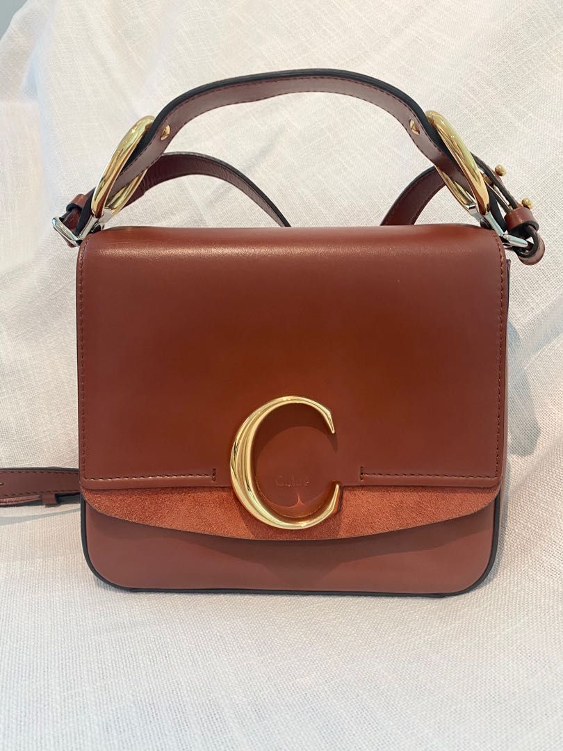 Chloe C Bag Sepia Brown