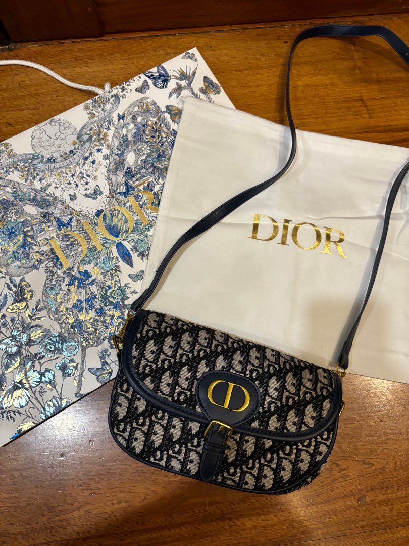 Christian Dior Sling Bag with Paper Bag and Dust Bag, Luxury, Bags