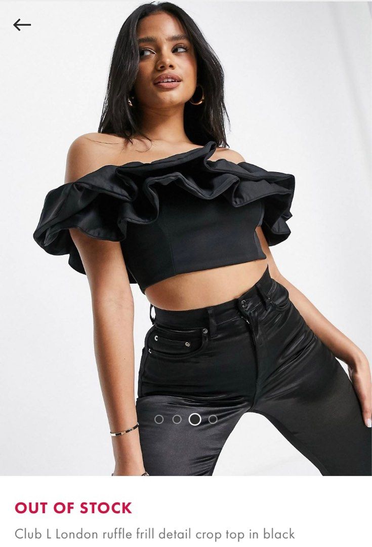 frill ruffle top