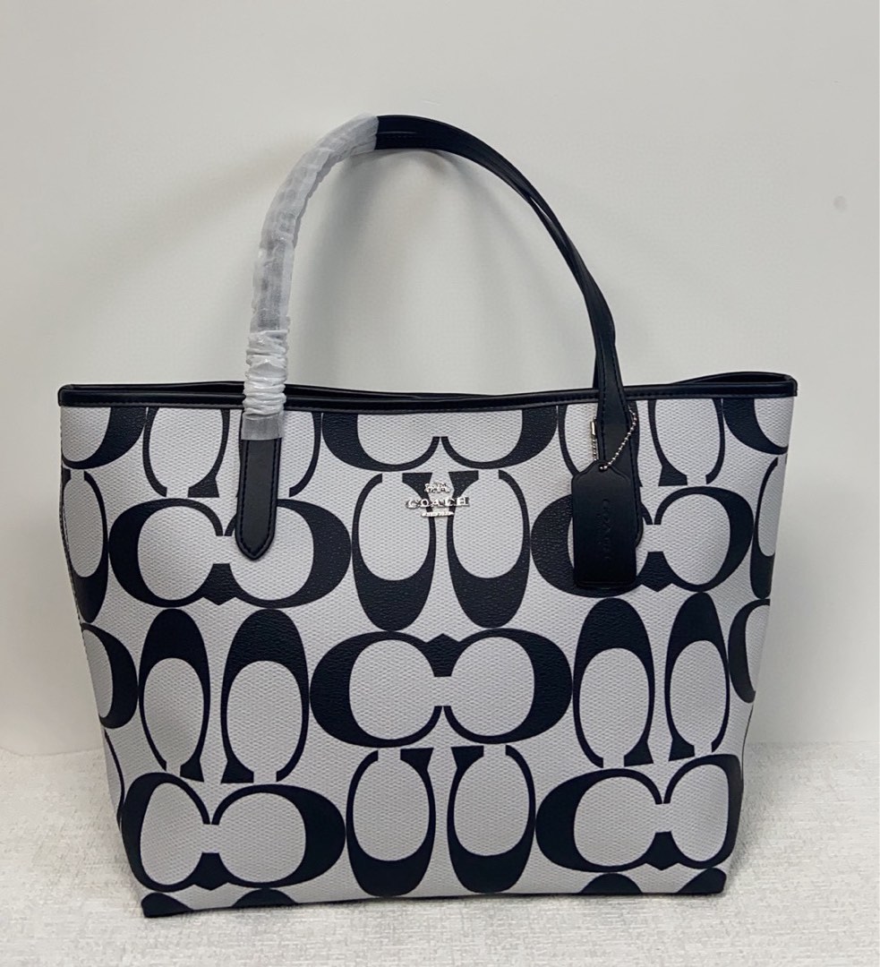 Coach New Tote Bag CP072 Andrea Tote Bag Women s Fashion Bags