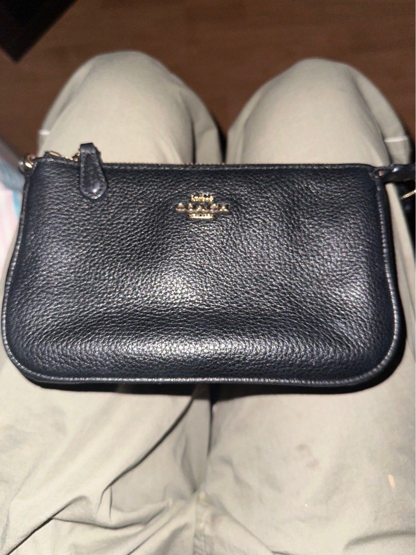 Coach purse small best sale black