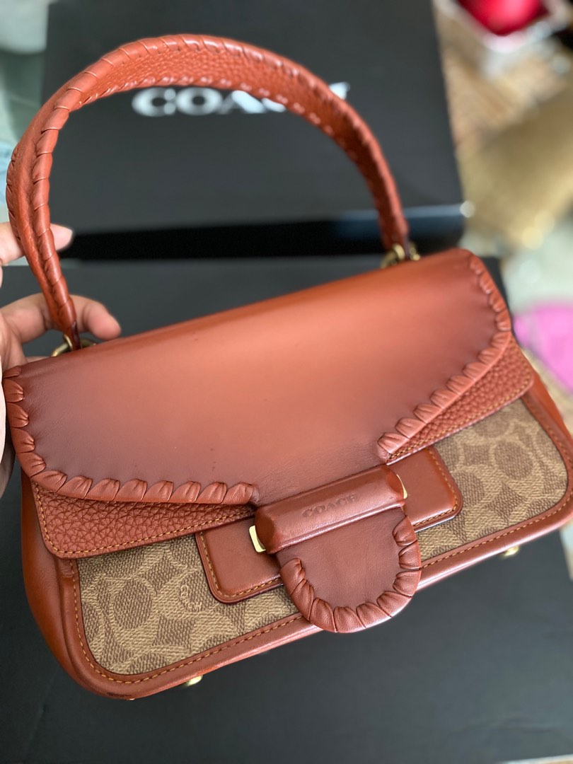 Coach Whipstitch Crossbody Bag Pre Luxury Bags Wallets