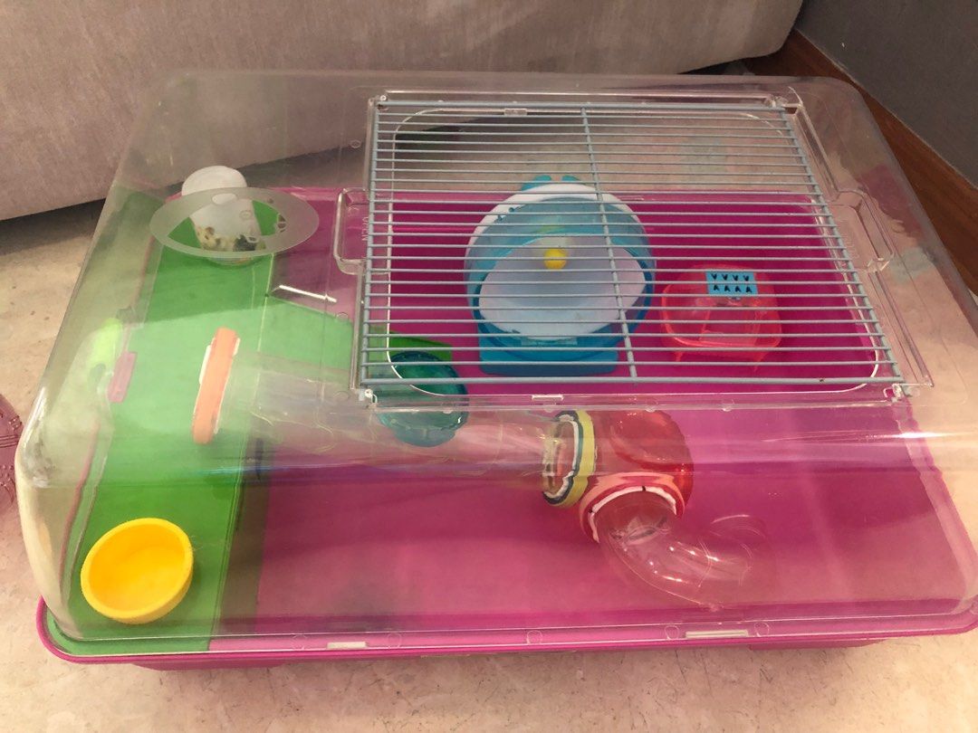 Complete hamster starter kit with free paper bedding