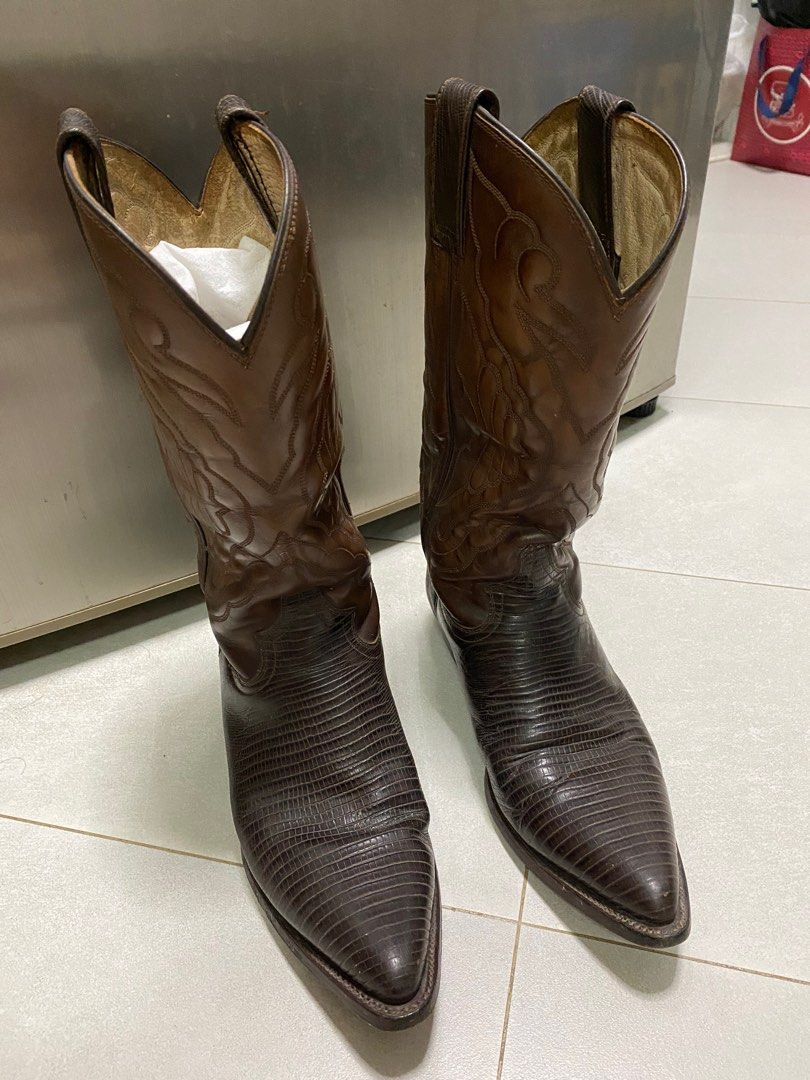 Genuine cowboy top boots