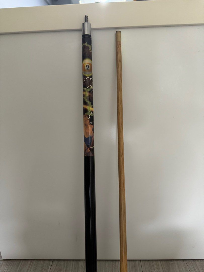 Cue (Category: Other Sports Equipment and Supplies) located in Singapore. Submitted by LoneWolf (Listing ID 1275671613, Image 3). Description: Well used, but need to replace the tip as shown in picture with carrier. .