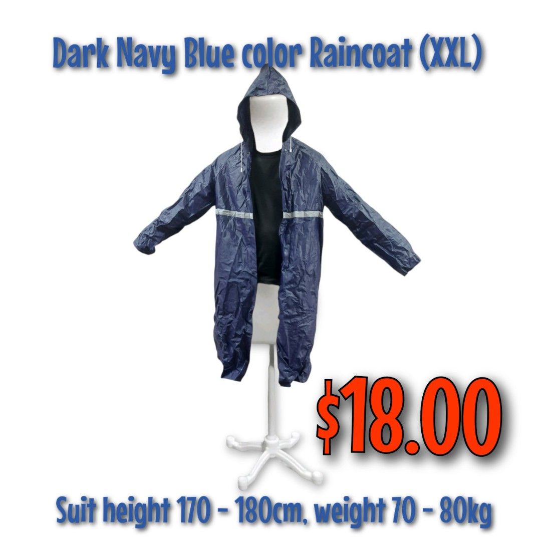 Raincoat xxl outlet size