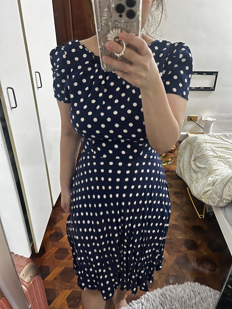Debenhams polka dots dress Women s Fashion Dresses Sets Dresses on Carousell