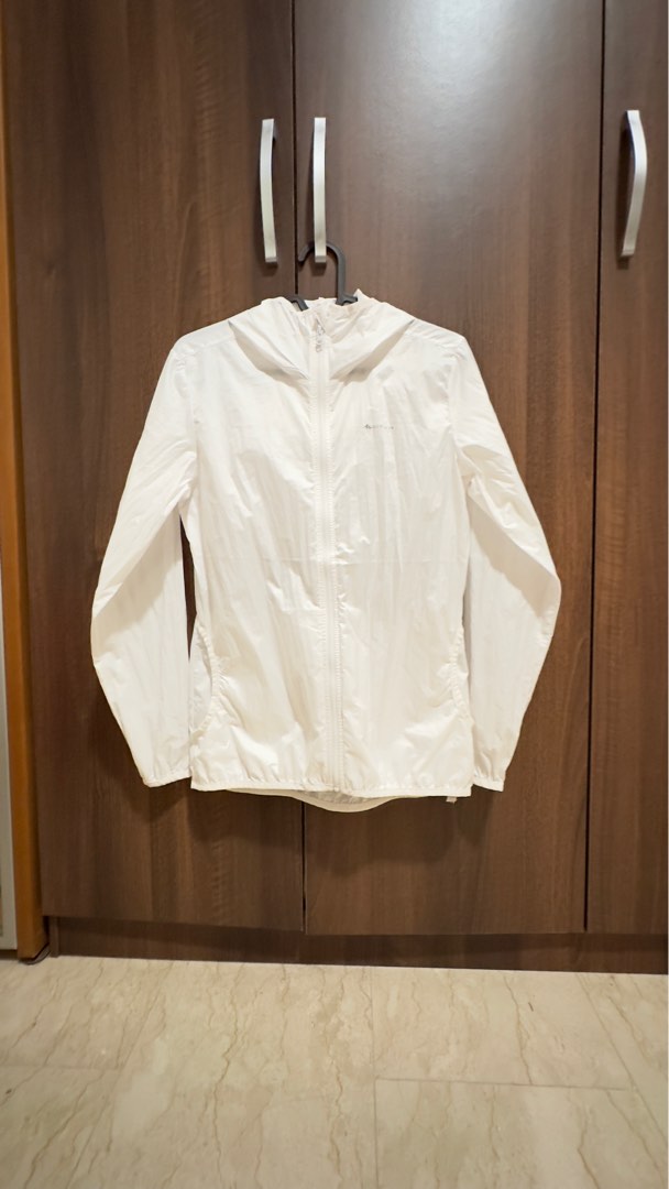 White windbreaker clearance jacket