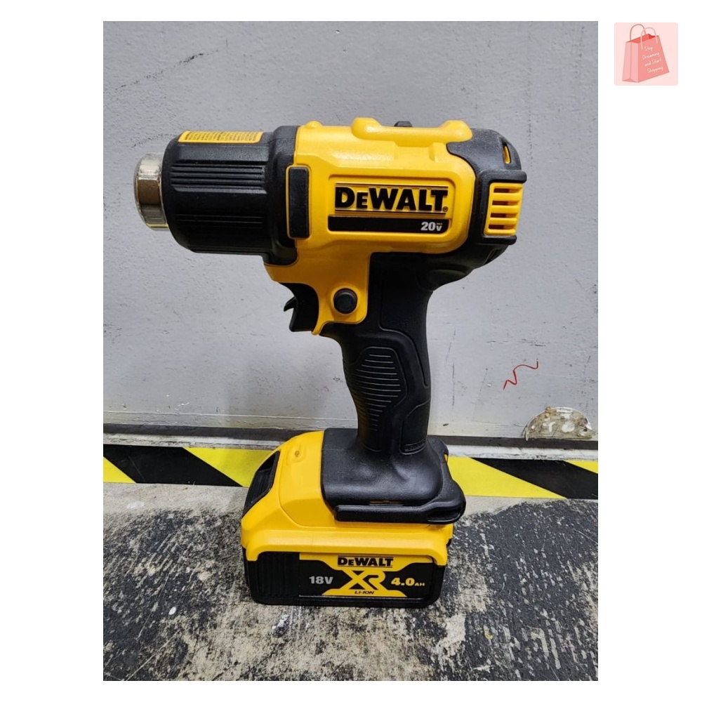 DEWALT 20V MAX Cordless Heat Gun + BATTERY 18V 4.0Ah + Battery charger