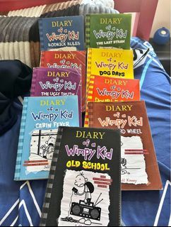 Diary of the Wimpy kid books!!