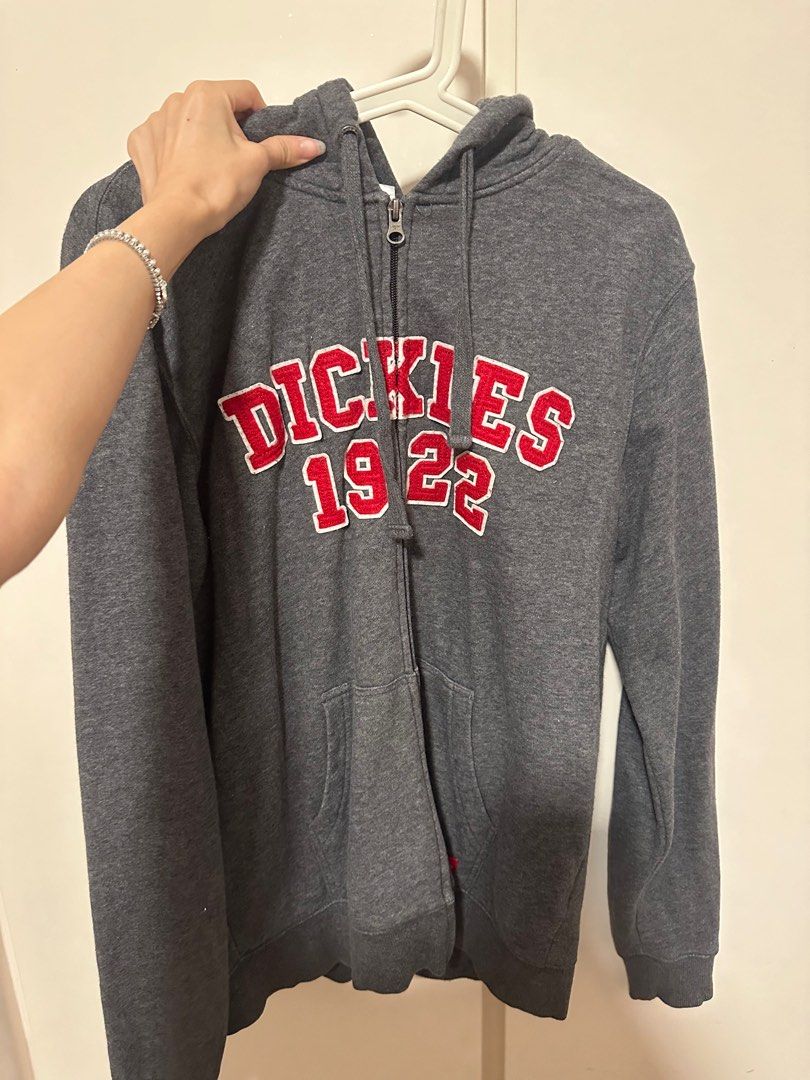 Dickies Grey Hoodie Vintage Men s Fashion Tops Sets Hoodies on Carousell