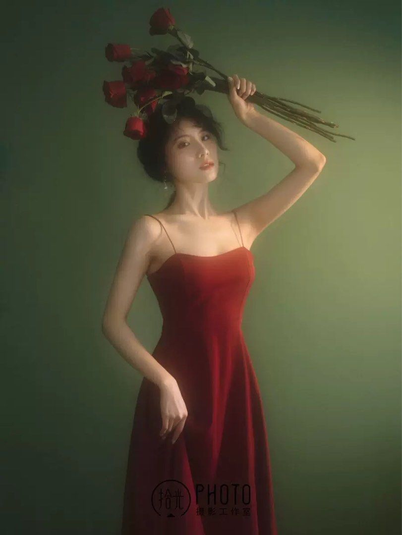 Red dress for formal cheap event