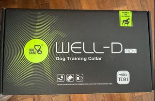 Dog training e-collar