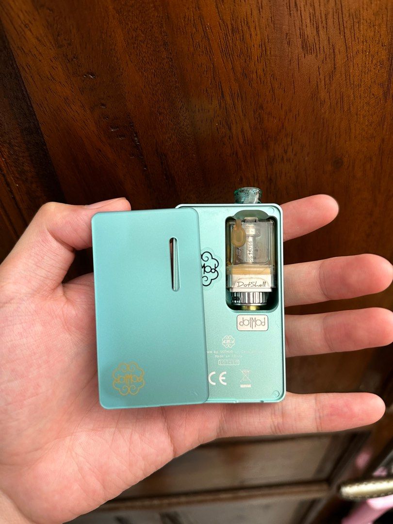 Dotmod AIO V2 Tiffany Blue + RBA DotShell by atmizoo Dotmod AIO V2 Tiffany Blue + RBA DotShell by atmizoo