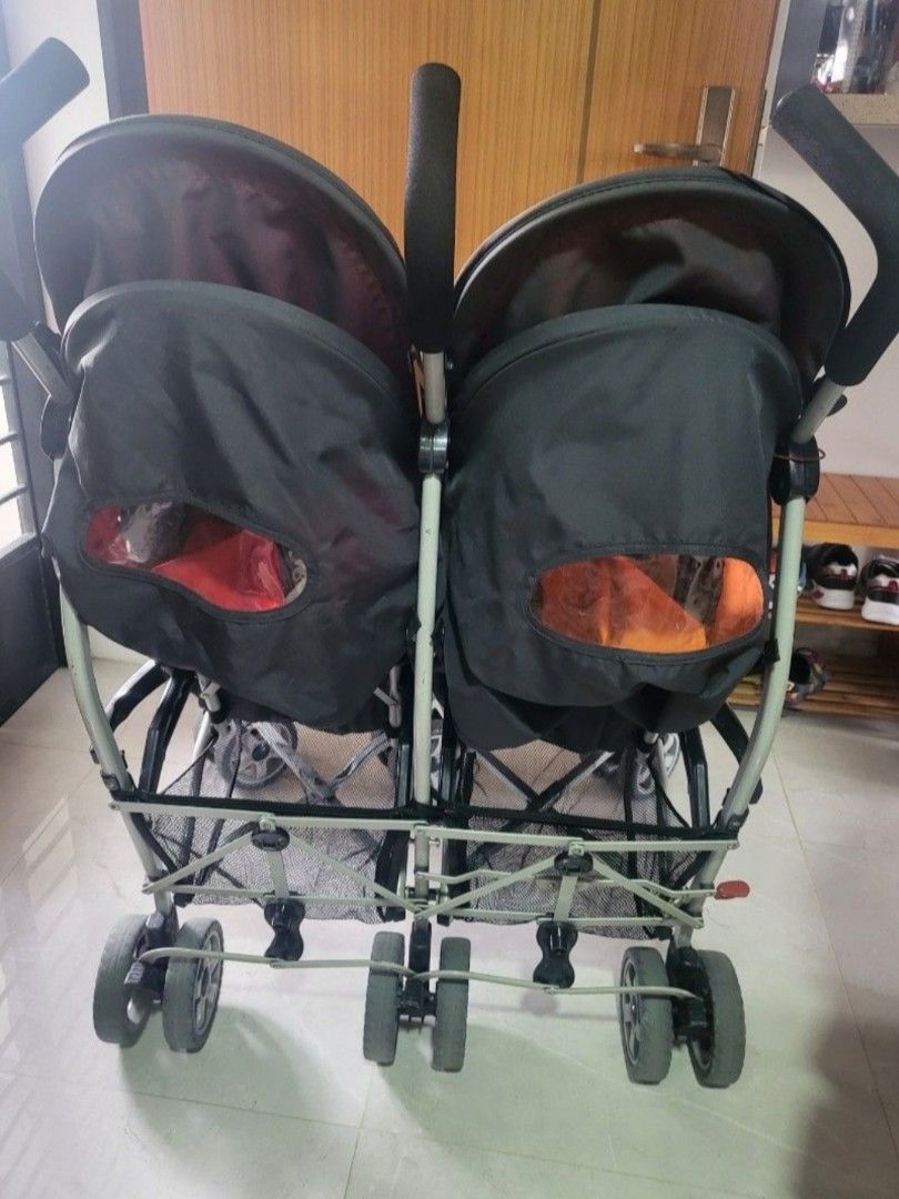 FREE Double Stroller Delivery Babies Kids Going Out Strollers