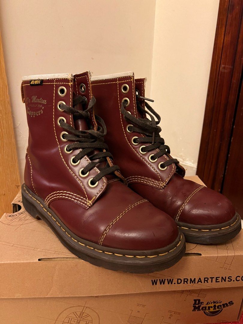 Dr martens capper cheap vintage smooth