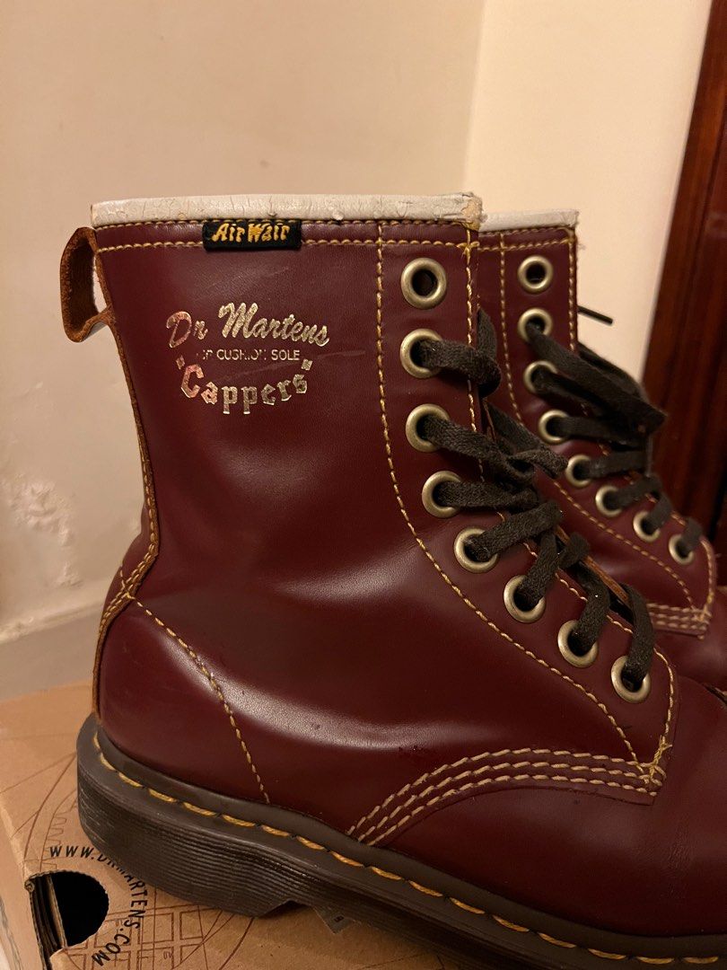 Dr martens capper vintage smooth sale