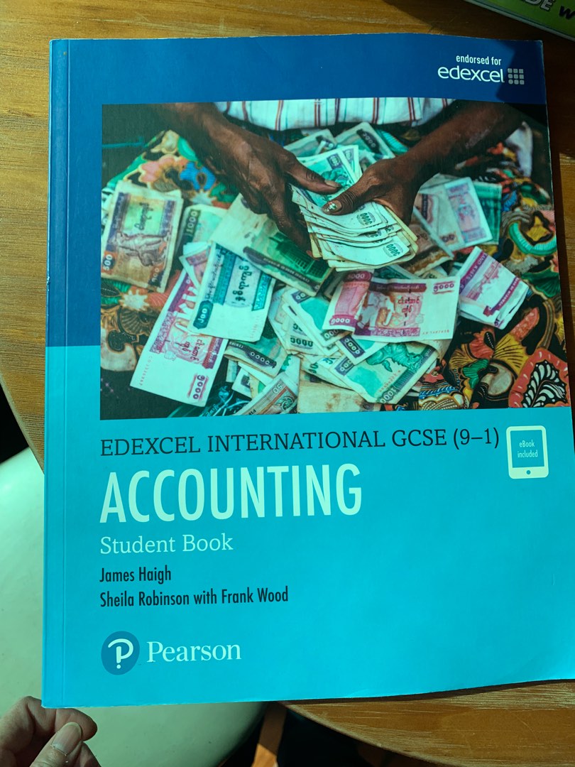 Edexcel International GCSE (91) Accounting Student Book ISBN