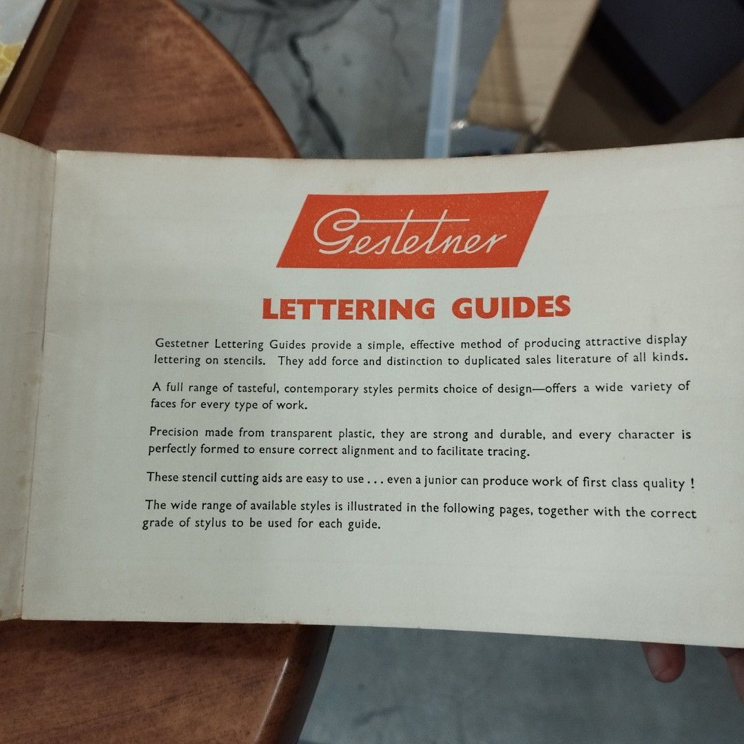 (ENG) LETTERING GUIDES, Hobbies & Toys, Books & Magazines, Textbooks on ...