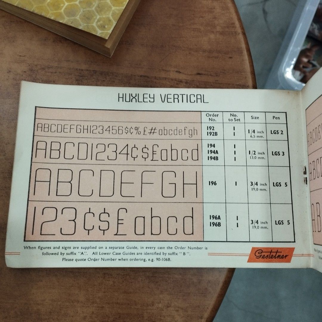 (ENG) LETTERING GUIDES, Hobbies & Toys, Books & Magazines, Textbooks on ...