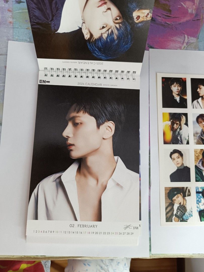 Enhypen Jay 2024 2025 Premium calender Hobbies Toys Memorabilia Enhypen Jay 2024 2025 Premium calender Hobbies Toys Memorabilia