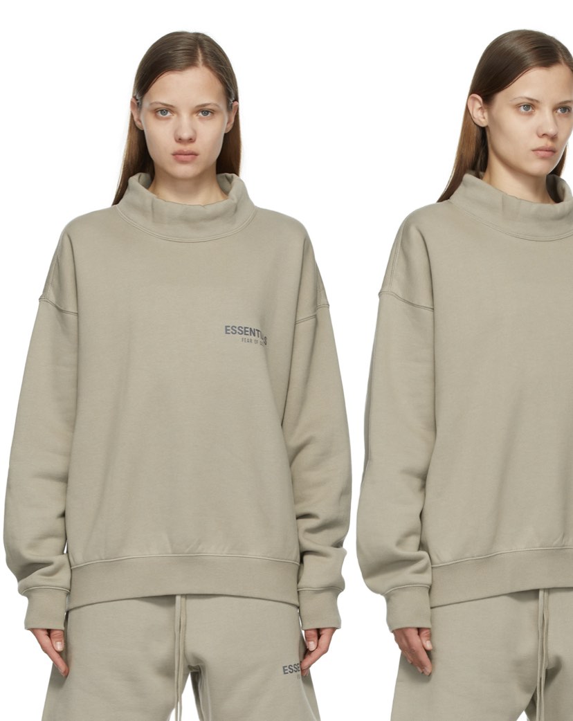 Fear of god cheap mock neck sweatshirt