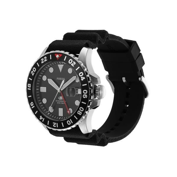 Fossil men's silicone strap sport best sale watch