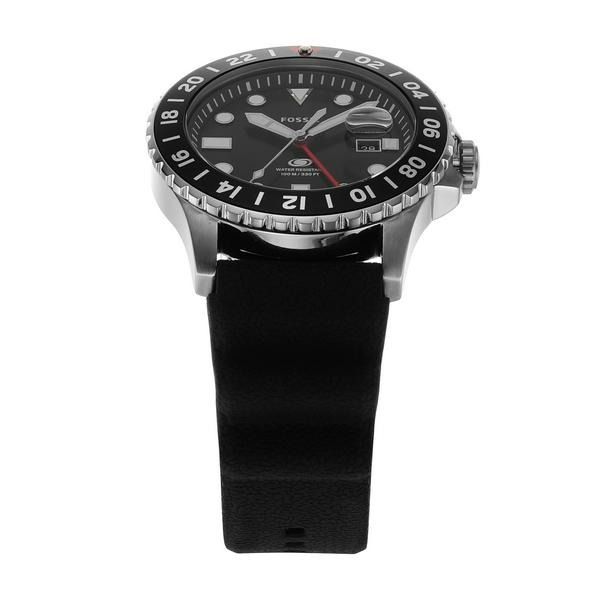 Men's black outlet analog watch