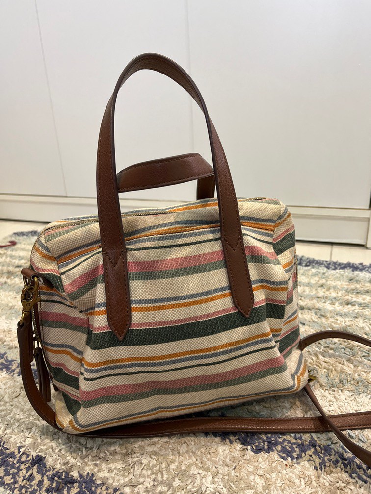 Fossil store satchel bag