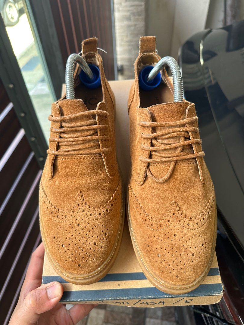 Fred perry brogue boots best sale