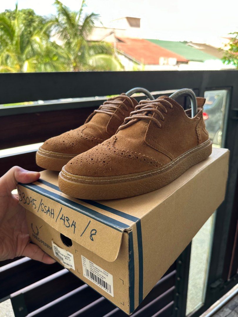 Fred perry brogue store