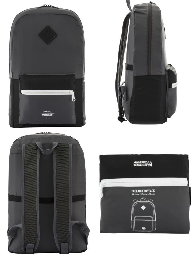 FREE DELIVERY AMERICAN TOURISTER DAYPACK FOLDABLE BACKPACK BAG SAMSONITE BAG