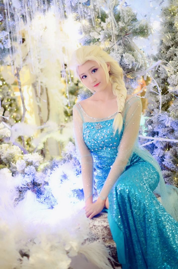 Frozen elsa sale winter dress