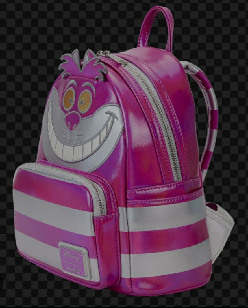 Funko loungefly cheshire cat backpack Women s Fashion Bags Wallets Backpacks on Carousell
