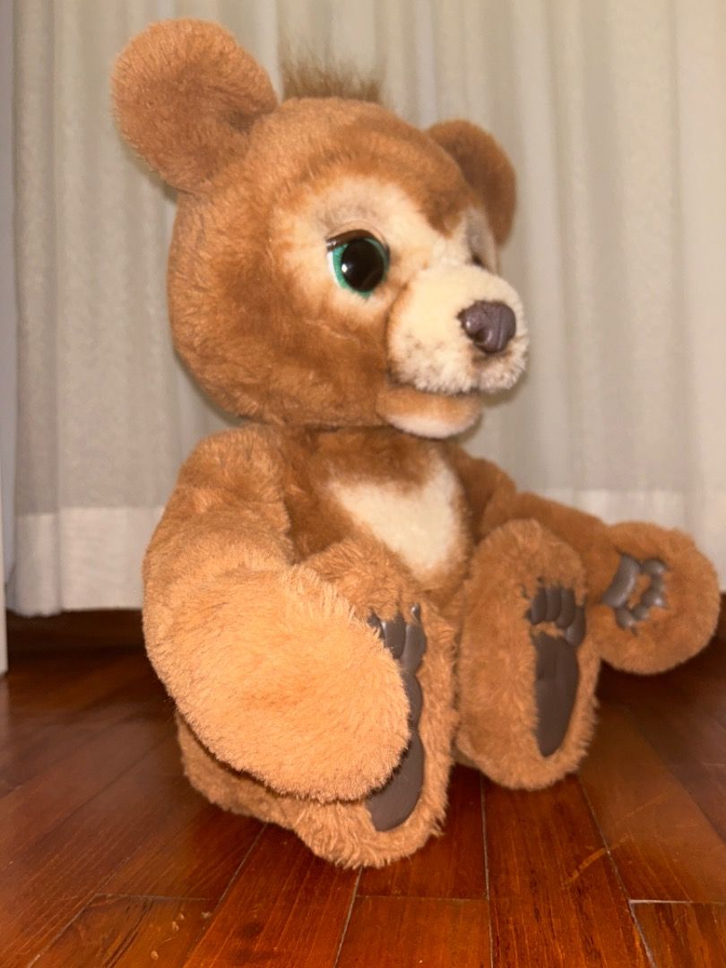 FurReal Cubby The Curious Bear, Hobbies &amp; Toys, Toys &amp; Games on Carousell