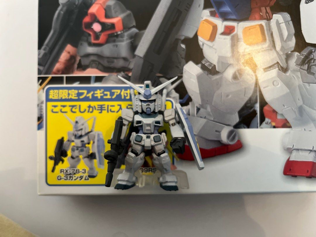 Fw gundam converge complete book RX-78-3 G-3, 興趣及遊戲, 玩具& 遊戲類- Carousell