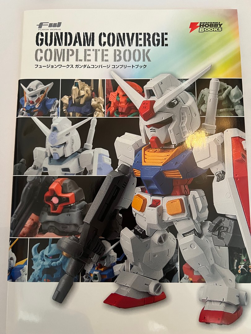 Fw gundam converge complete book RX-78-3 G-3, 興趣及遊戲, 玩具& 遊戲類- Carousell