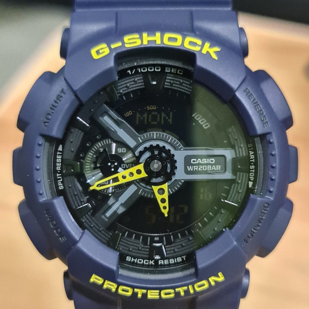 Gshock ga110 top blue