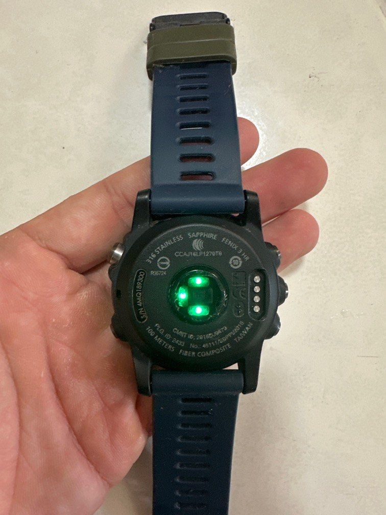 Garmin 316 stainless new arrivals sapphire fenix 3 hr