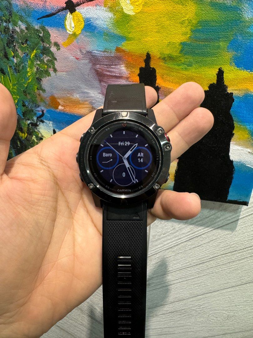 Garmin Fenix 5X sapphire Mobile Phones Gadgets Wearables