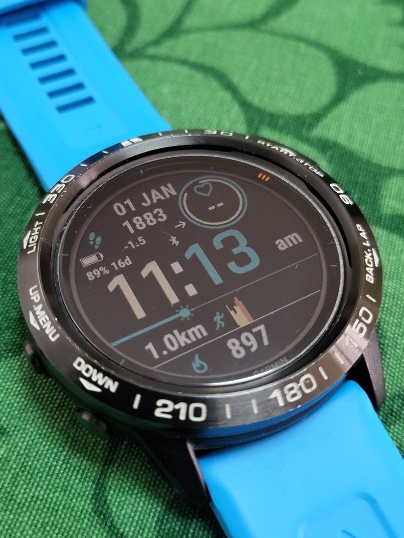 Garmin fenix 6 pro solar titanium clearance