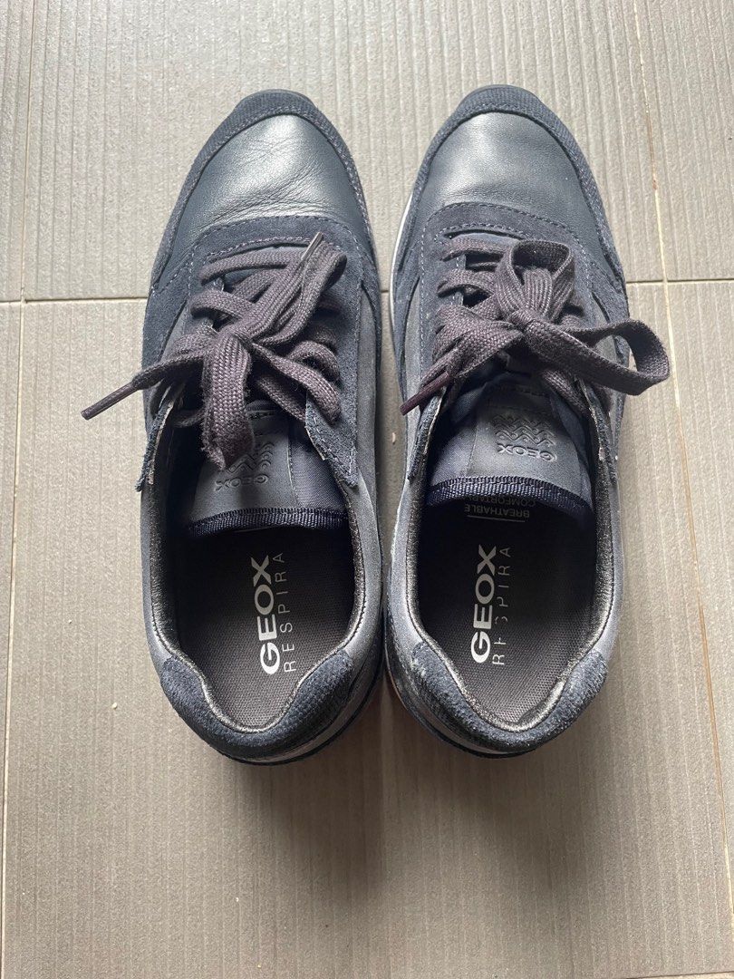 Geox discount sneakers black
